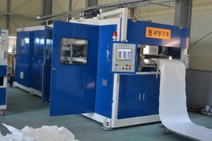 전자동진공성형기계/ 자동트리밍프레스/ 전자동서보진공성형기계/전자동성형기계