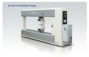 온라인 두께측정기, 두께측정기, ON-LINE X-RAY THICKNESS GAUGE