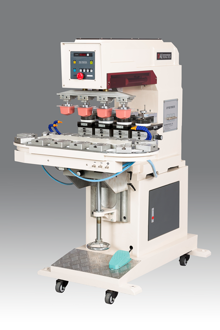 GP-LCR-204 패드인쇄기계(4도 컵 로터리 타입)